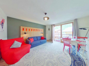 Studio avec Piscine et Jacuzzi aux Saisies, Proche du Centre, 2 Étoiles, 3 Pers. - FR-1-594-143